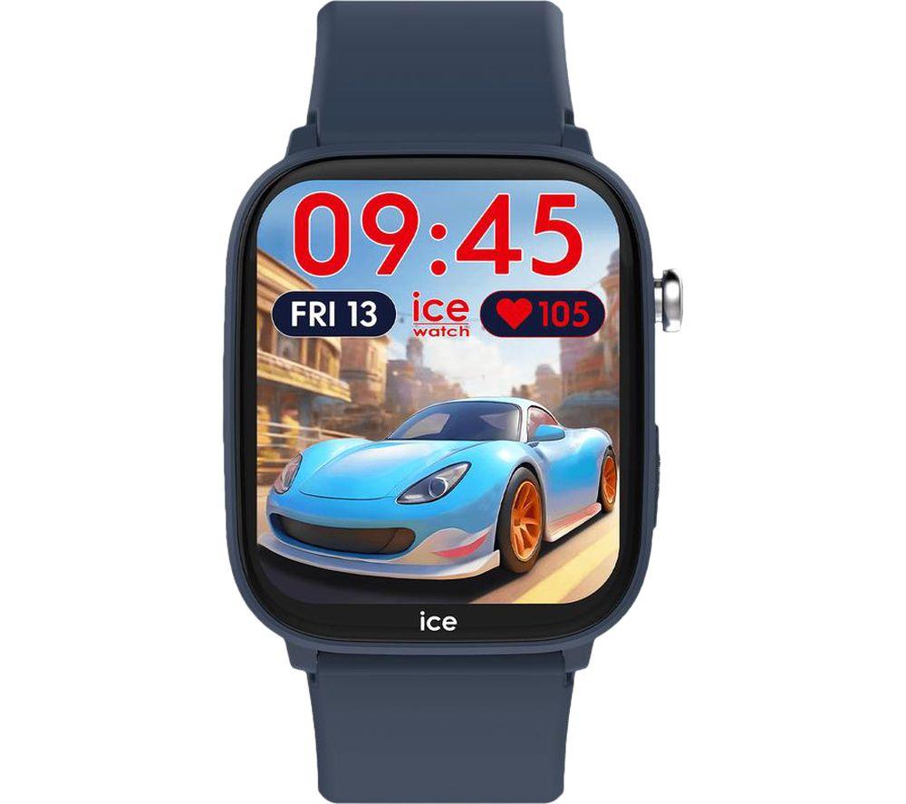 ICE WATCH Find My 3.0 Kids' Smart Watch - Blue, Silicone Band image number 3 of 5