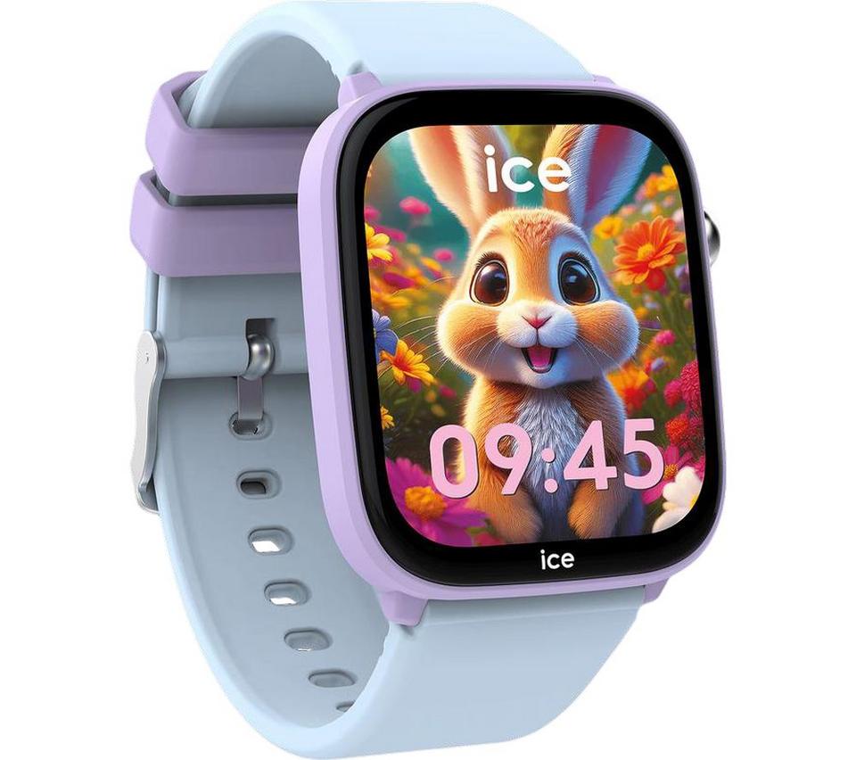 ICE WATCH Find My 3.0 Kids' Smart Watch - Purple & Blue, Silicone Band
