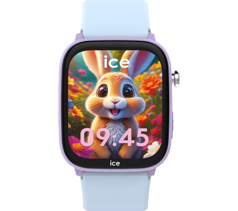 ICE WATCH Find My 3.0 Kids' Smart Watch - Purple & Blue, Silicone Band image number 3 of 5