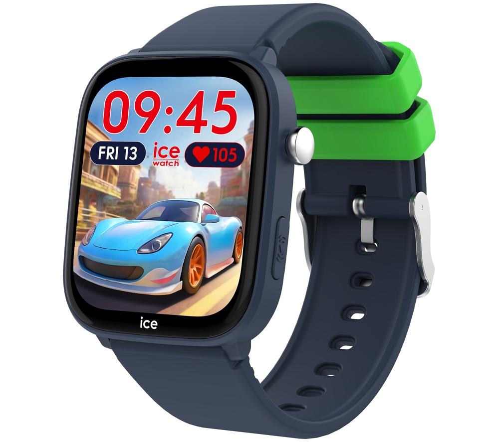 ICE WATCH Junior Find Hub Smart Watch &ndash; Blue, Silicone Strap, 36mm image number 2 of 8