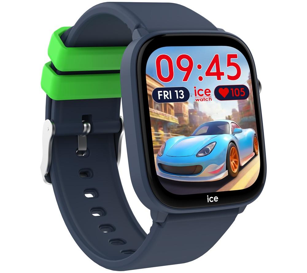 ICE WATCH Junior Find Hub Smart Watch &ndash; Blue, Silicone Strap, 36mm image number 5 of 8