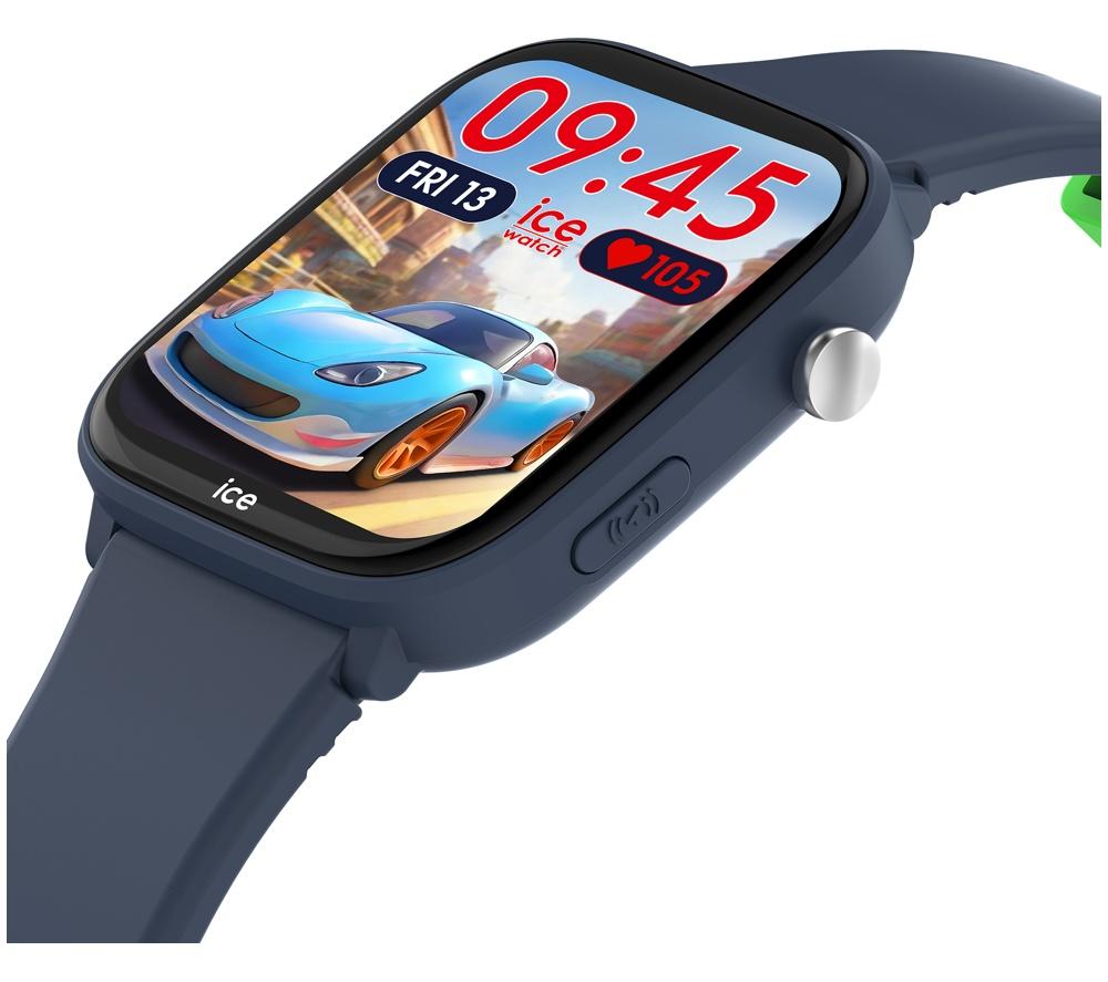 ICE WATCH Junior Find Hub Smart Watch &ndash; Blue, Silicone Strap, 36mm image number 7 of 8