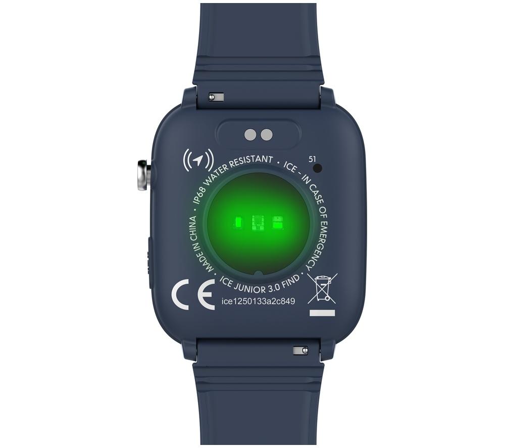 ICE WATCH Junior Find Hub Smart Watch &ndash; Blue, Silicone Strap, 36mm image number 8 of 8