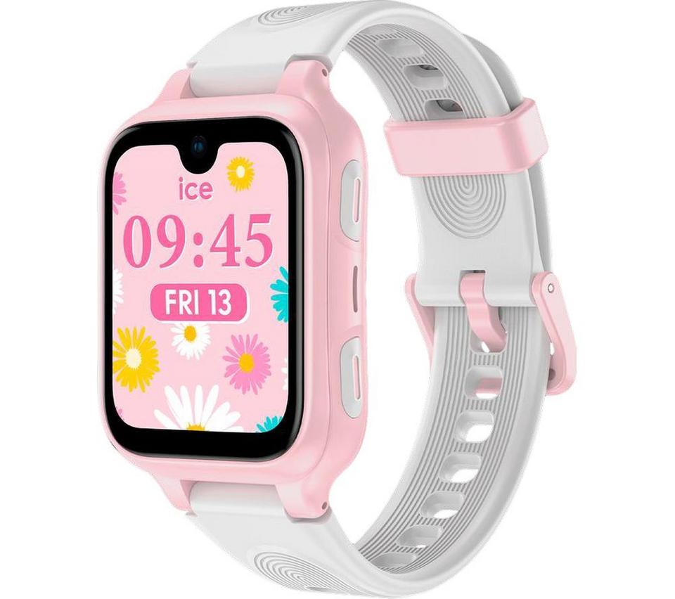 ICE WATCH ICE Kids 2.0 4G Smart Watch – White, Silicone Strap, 20 mm