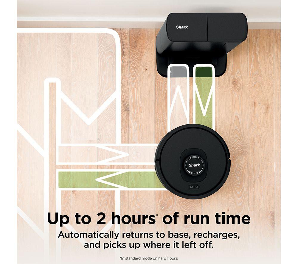 SHARK Navigator RVA120E2UK 2-in-1 Robot Vacuum Cleaner - Black image number 7 of 12