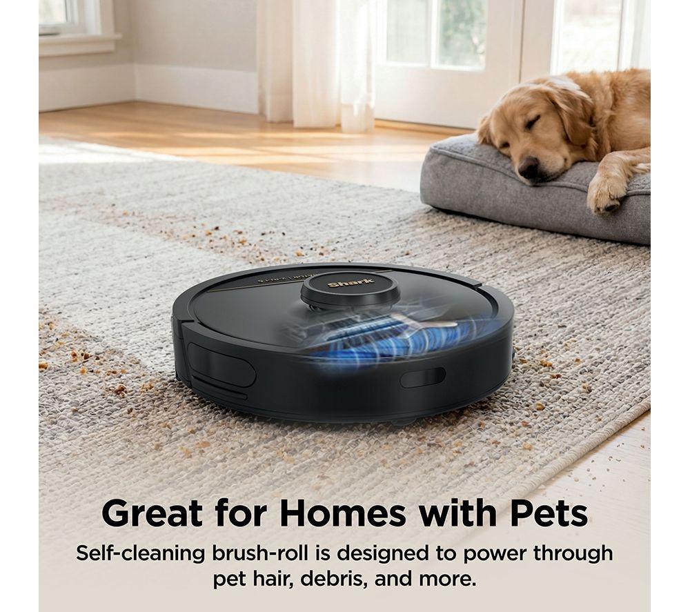 SHARK Navigator RVA120E2UK 2-in-1 Robot Vacuum Cleaner - Black image number 8 of 12