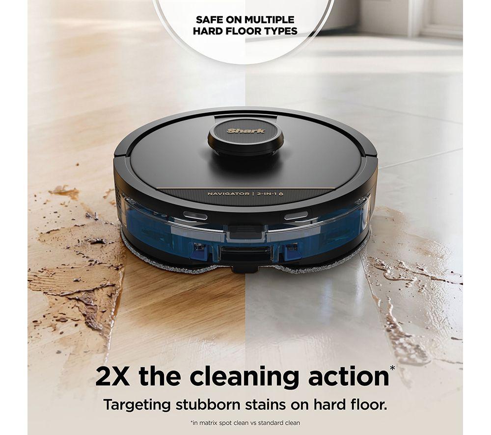 SHARK Navigator RVA120E2UK 2-in-1 Robot Vacuum Cleaner - Black image number 11 of 12
