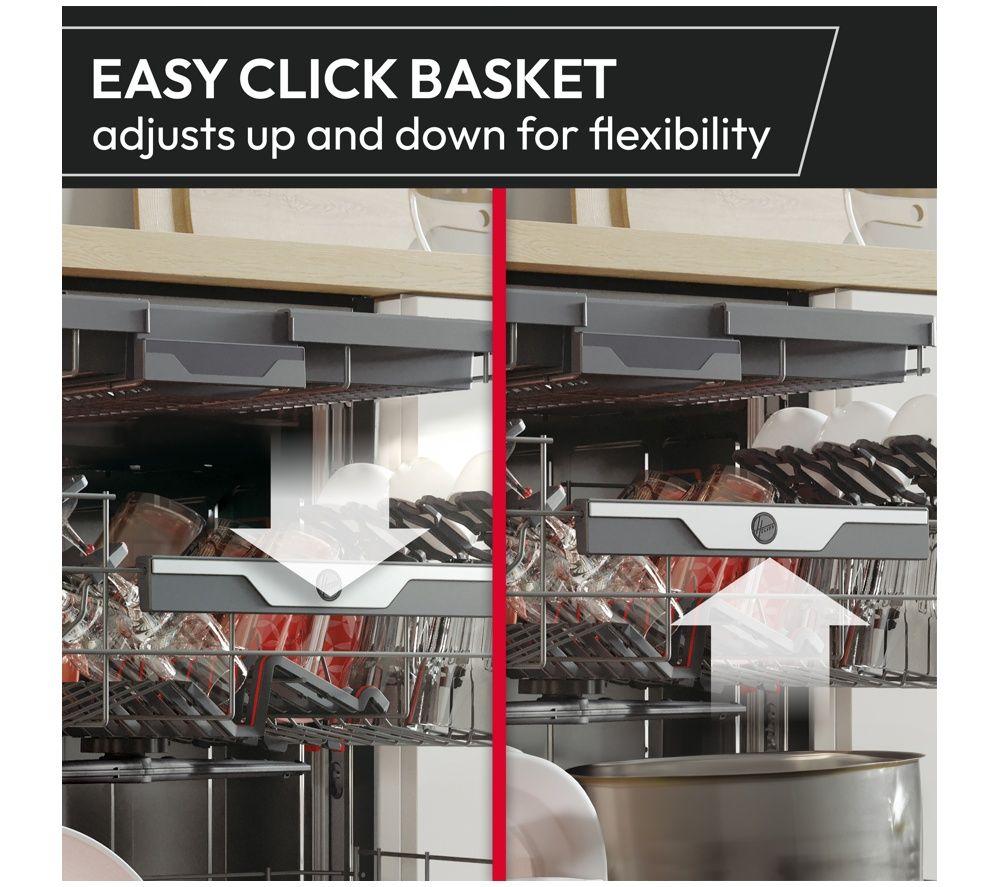 HAIER HI 6B2F3STA-80 Full-size Fully Integrated WiFi-enabled Dishwasher image number 6 of 6