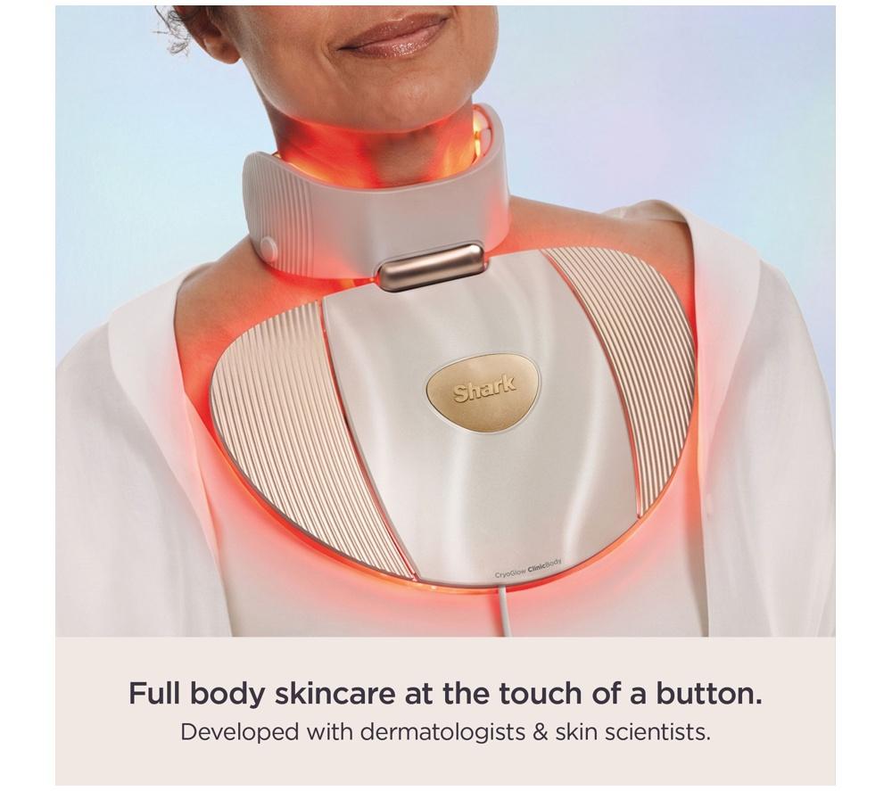 SHARK FW150UKGD1 CryoGlow Clinic LED Body Panel - White Gold image number 3 of 8