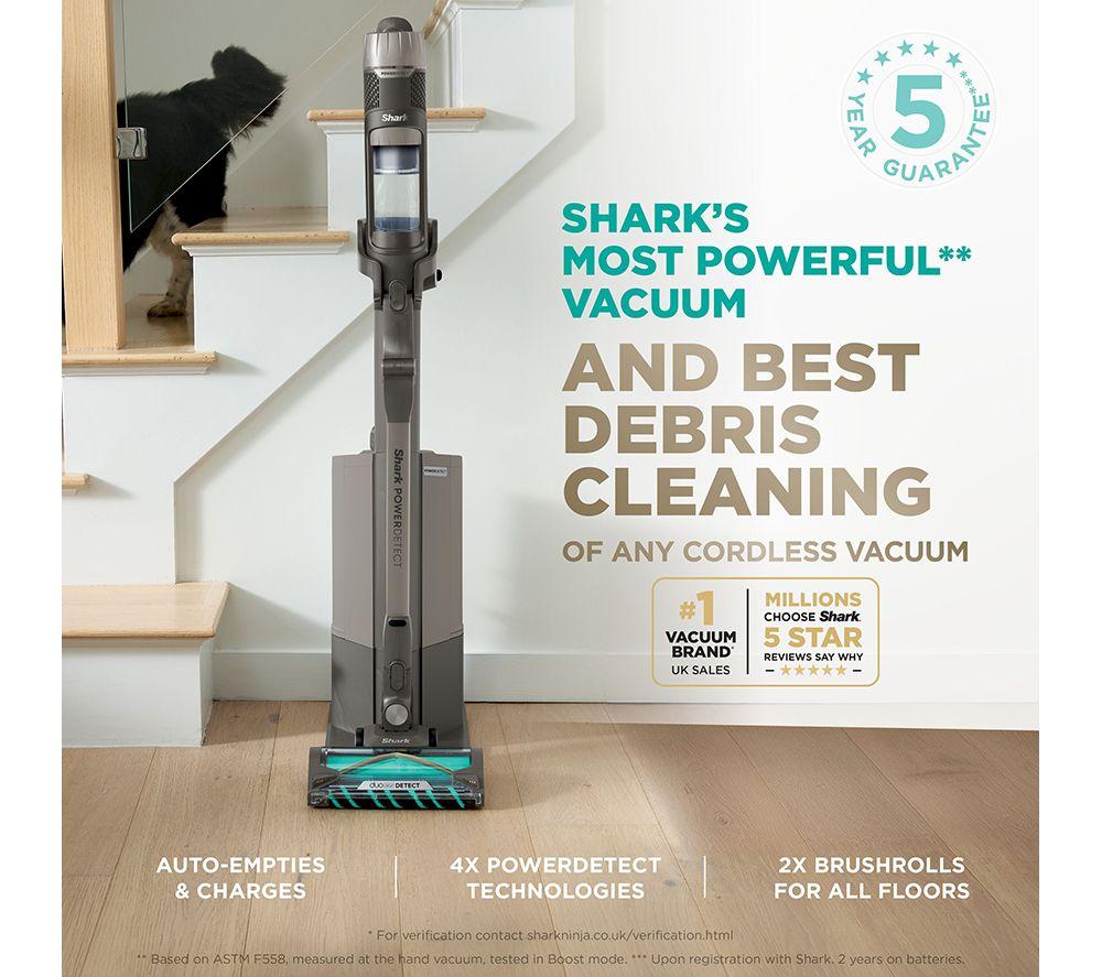 SHARK PowerDetect Clean & Empty Pet Pro IP3254UKT Cordless Vacuum Cleaner - Caf&eacute; Noir image number 8 of 17