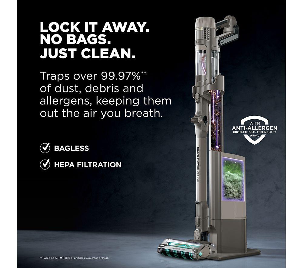 SHARK PowerDetect Clean & Empty Pet Pro IP3254UKT Cordless Vacuum Cleaner - Caf&eacute; Noir image number 9 of 17