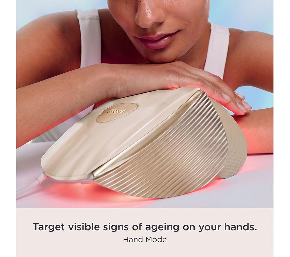 SHARK FW575UKGD1 CryoGlow Clinic LED Face + Body System - White Gold image number 5 of 10