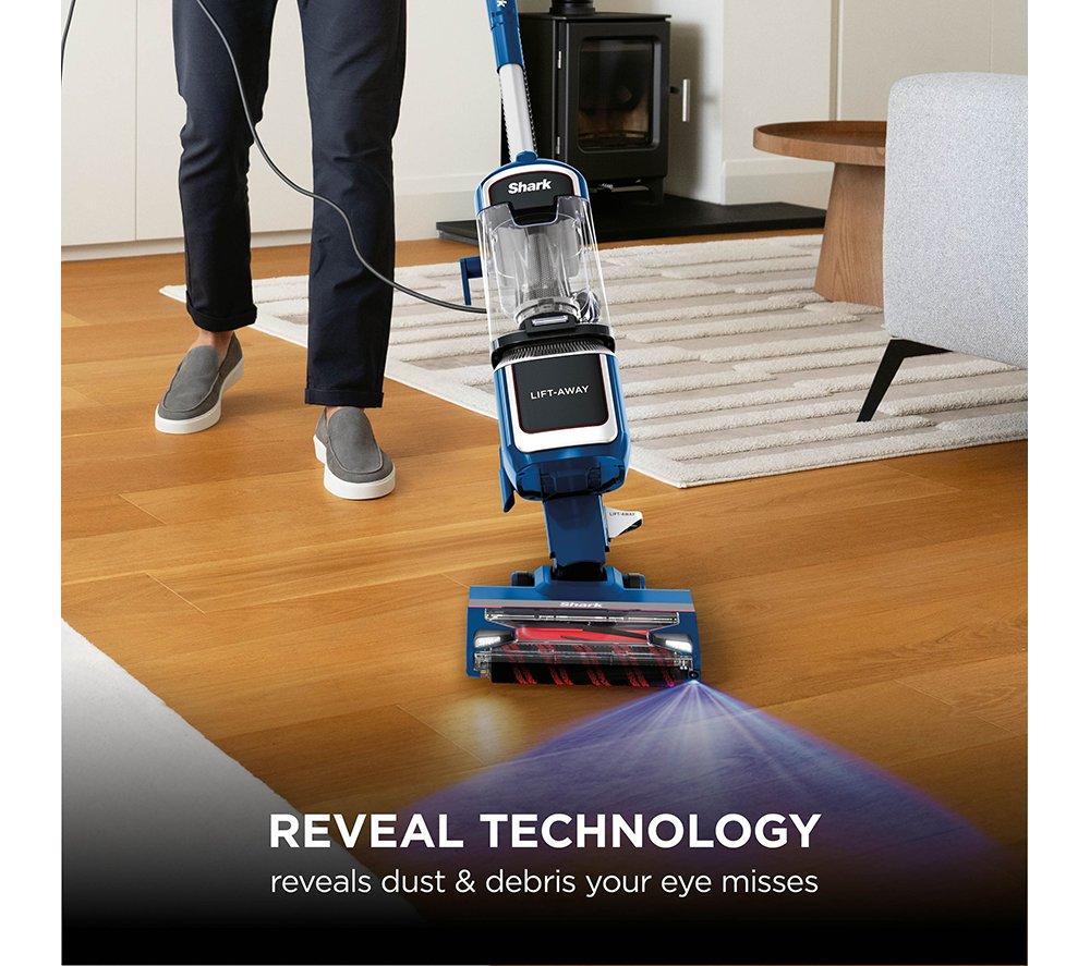 SHARK DuoClean Lift-Away LA400UKT Upright Bagless Vacuum Cleaner - Navy & Silver image number 3 of 10