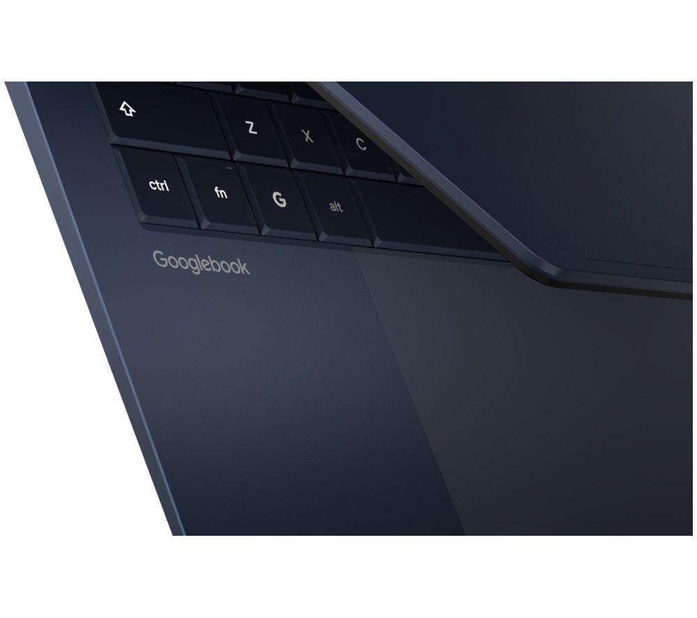 HP GoogleBook 14 - Snapdragon X Elite, 512 GB SSD, Atmospheric Blue image number 4 of 5
