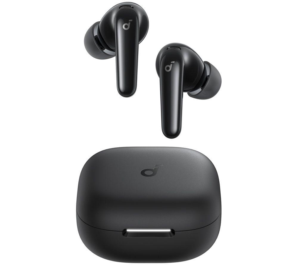 SOUNDCORE R60i Wireless Bluetooth Noise-Cancelling Earbuds - Black