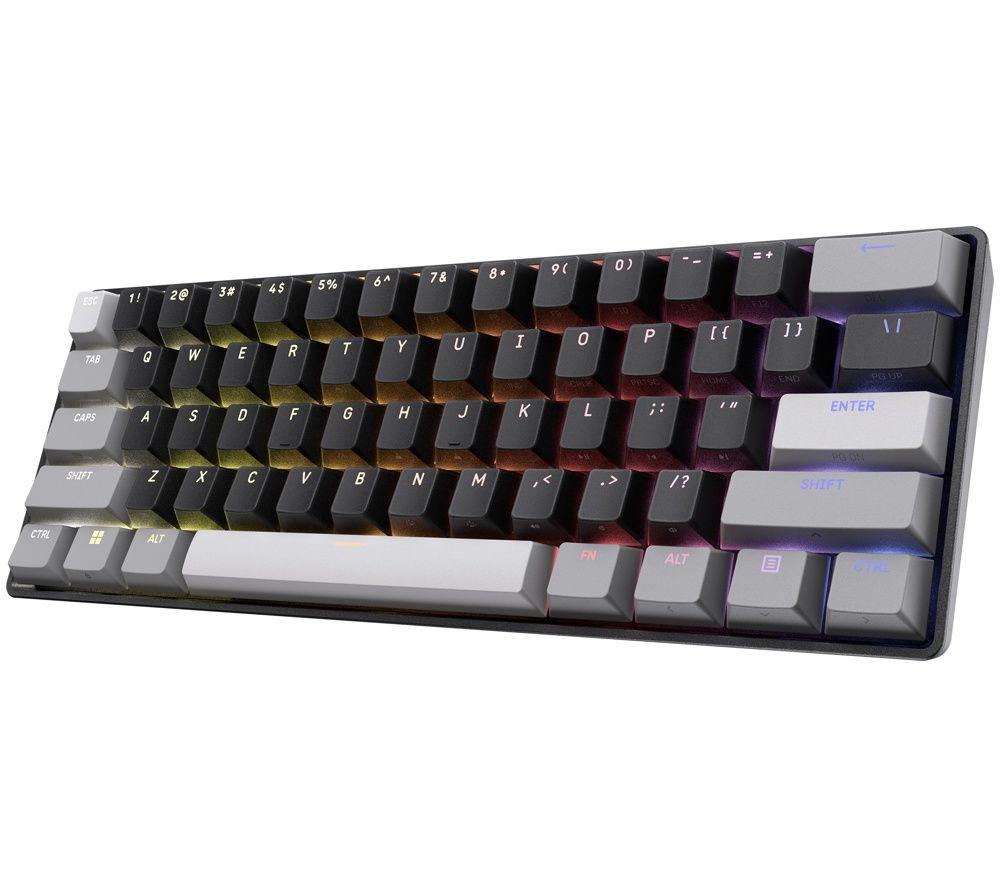 CORSAIR Clipper Pro Mini 60 Hall Effect Gaming Keyboard - Black image number 2 of 9