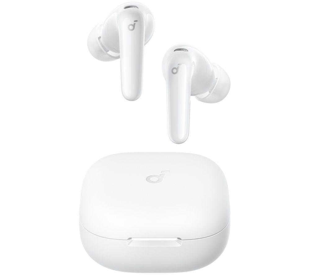 SOUNDCORE R60i Wireless Bluetooth Noise-Cancelling Earbuds - White
