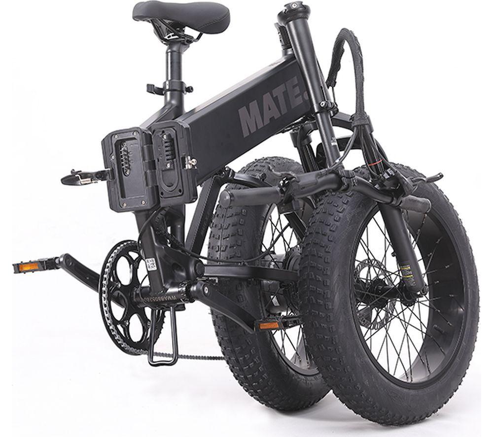 MATE X Evo Electric Folding Bike - Subdued Black image number 3 of 3