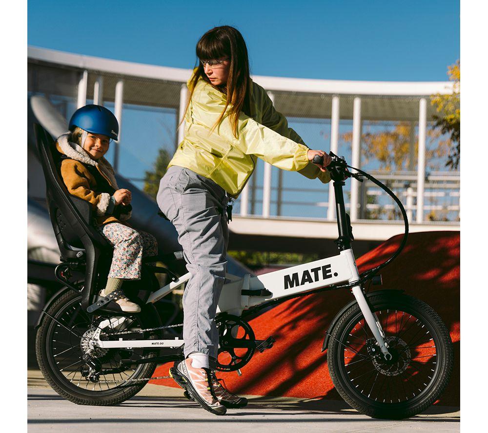 MATE Go+ Electric Folding Bike - Cloud Mist image number 3 of 3