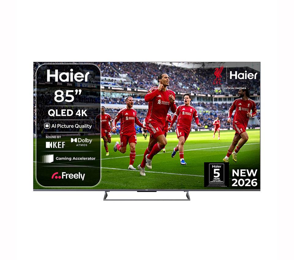 HAIER S90 85" QLED 4K HDR Smart Fire TV with Freely - H85S90GUF