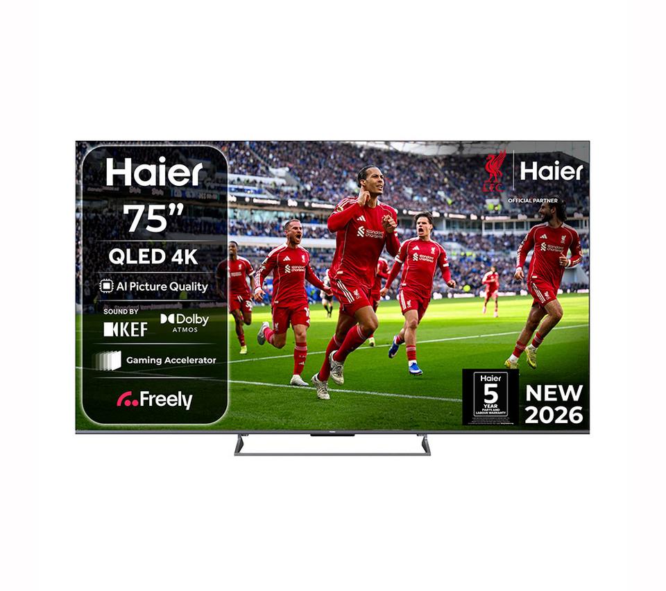 HAIER S90 75" QLED 4K HDR Smart Fire TV with Freely - H75S90GUF