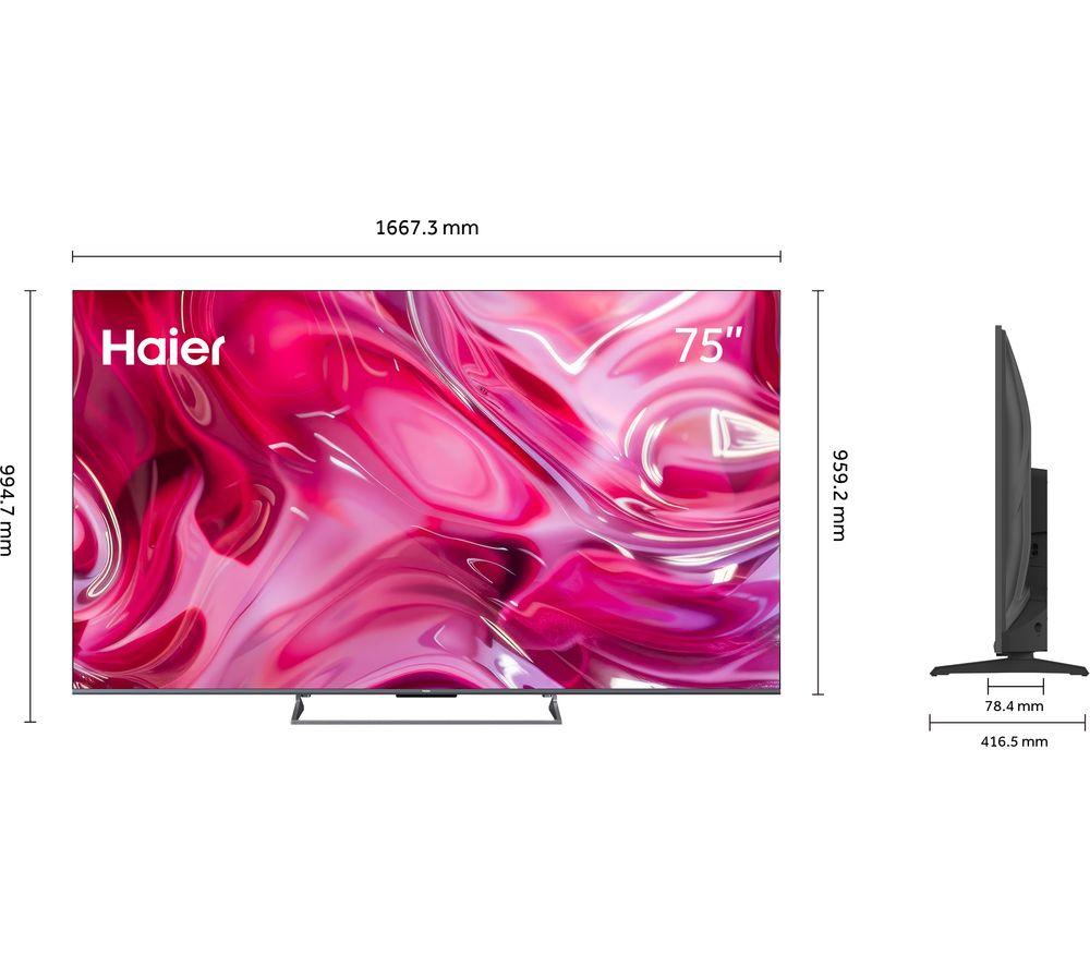 HAIER S90 75" QLED 4K HDR Smart Fire TV with Freely - H75S90GUF image number 5 of 14