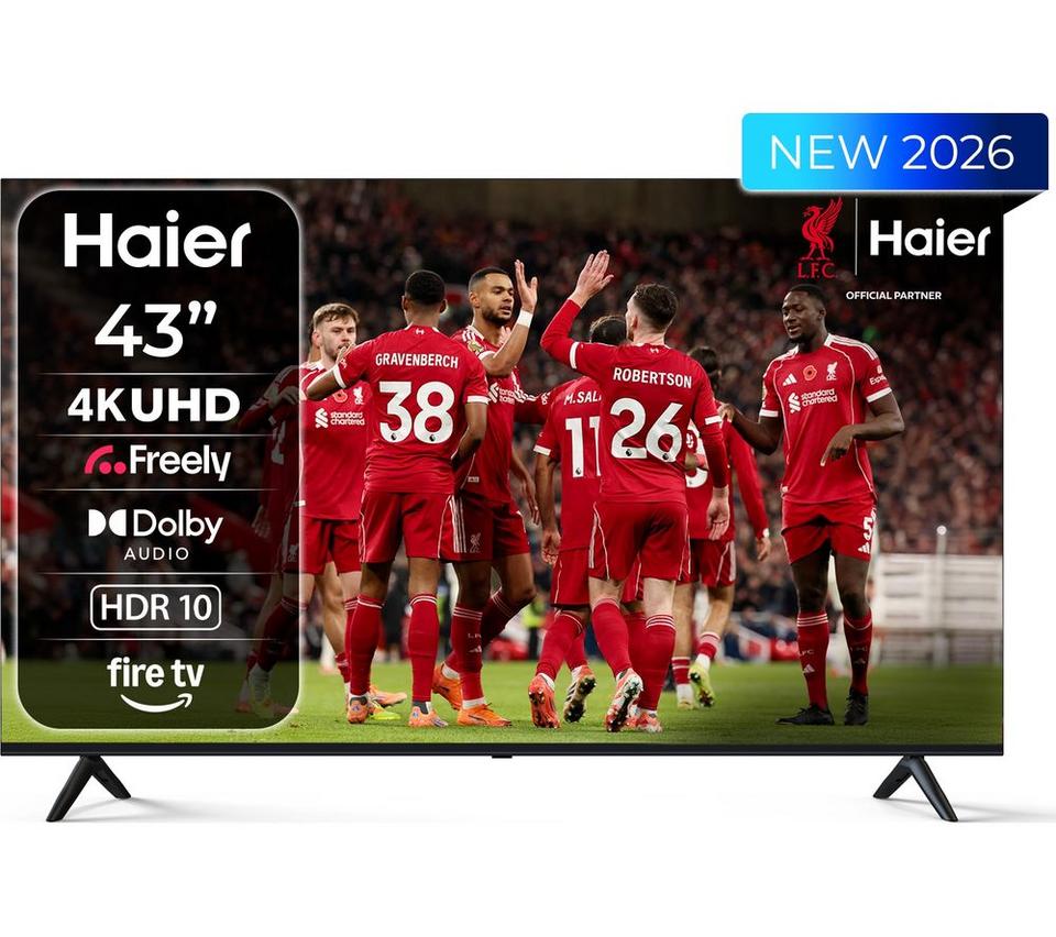 HAIER K85 43" LED 4K HDR Smart Fire TV with Freely - H43K85GUF