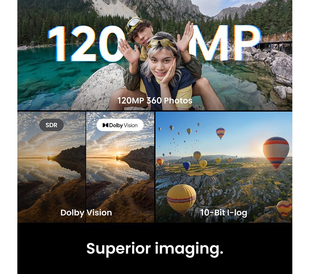 INSTA360 X6 8K Ultra HD 360 Action Camera Essentials Bundle - Black image number 8 of 11