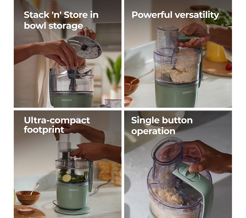 KENWOOD FDP23.140GR Multipro Go Food Processor - Eucalyptus Green image number 4 of 8