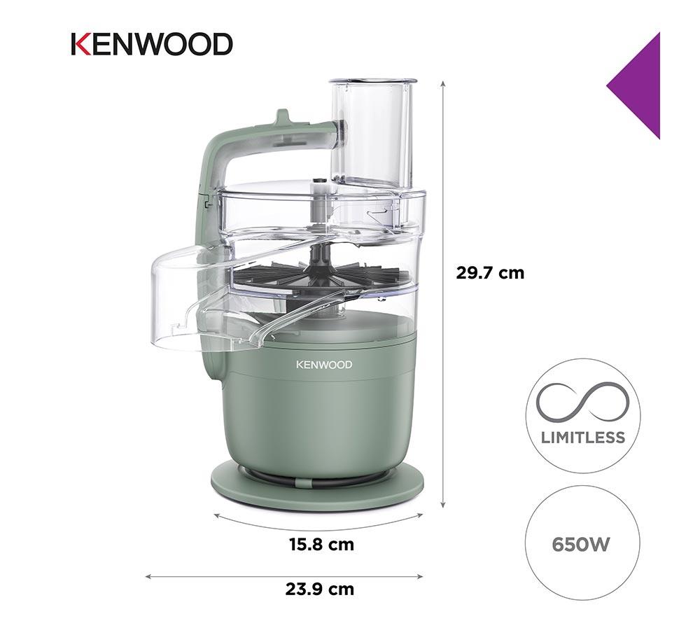KENWOOD FDP23.140GR Multipro Go Food Processor - Eucalyptus Green image number 5 of 8