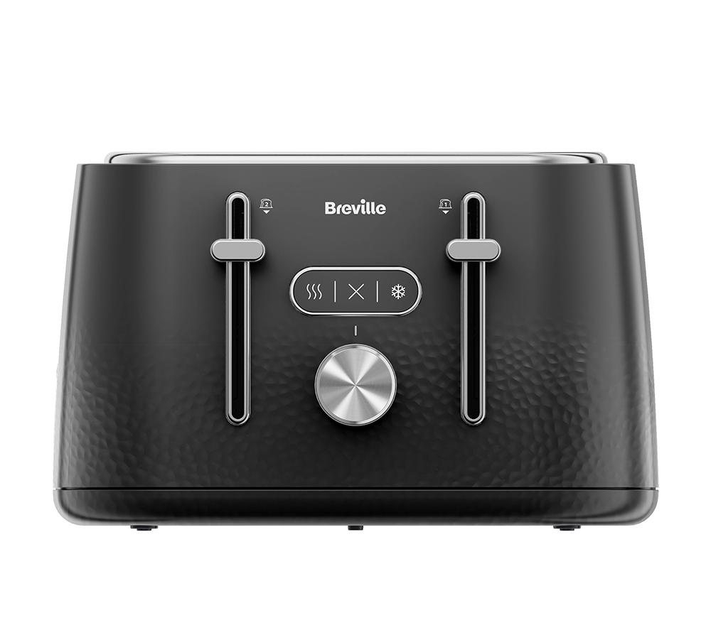 BREVILLE Cobolt VTR043 4-Slice Toaster - Black