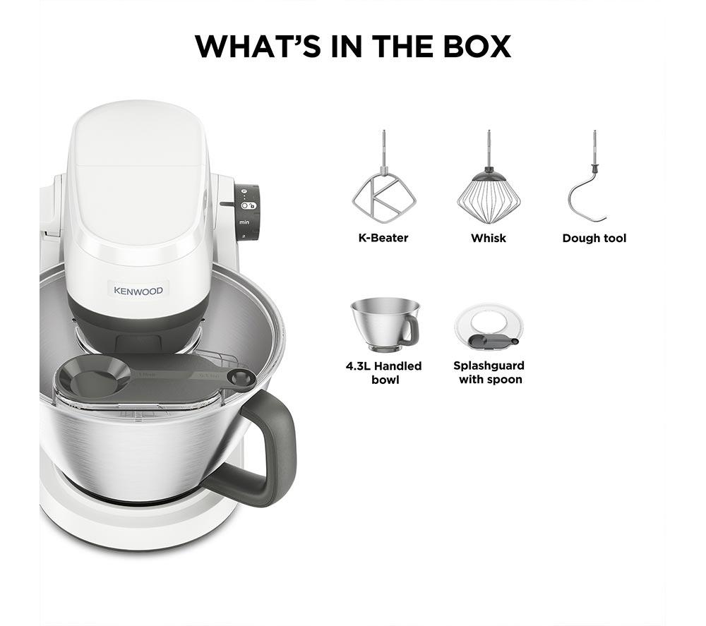 KENWOOD Multitasker KHC30.000WH Stand Mixer - White image number 7 of 8