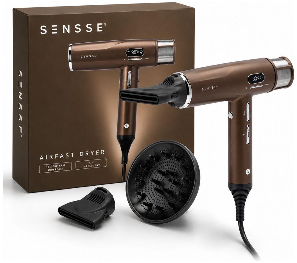 SENSSE SNSEAFD01 Airfast Hairdryer - Chocolate Brown image number 2 of 8