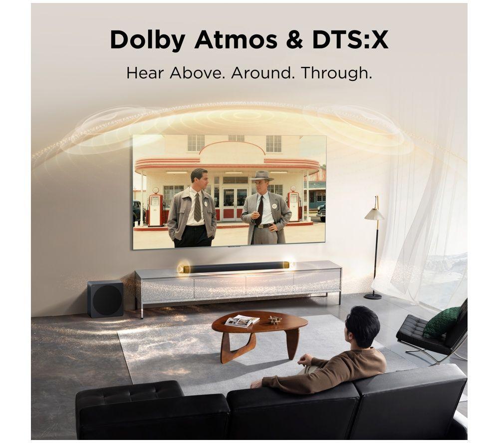 TCL A65K-UK 3.1.2 Wireless Sound Bar with Dolby Atmos & DTS:X image number 7 of 9