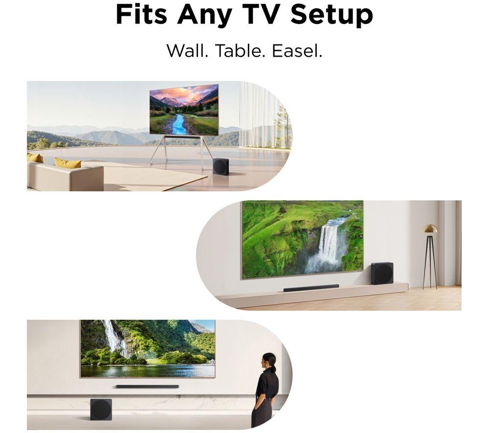 TCL A65K-UK 3.1.2 Wireless Sound Bar with Dolby Atmos & DTS:X image number 8 of 9