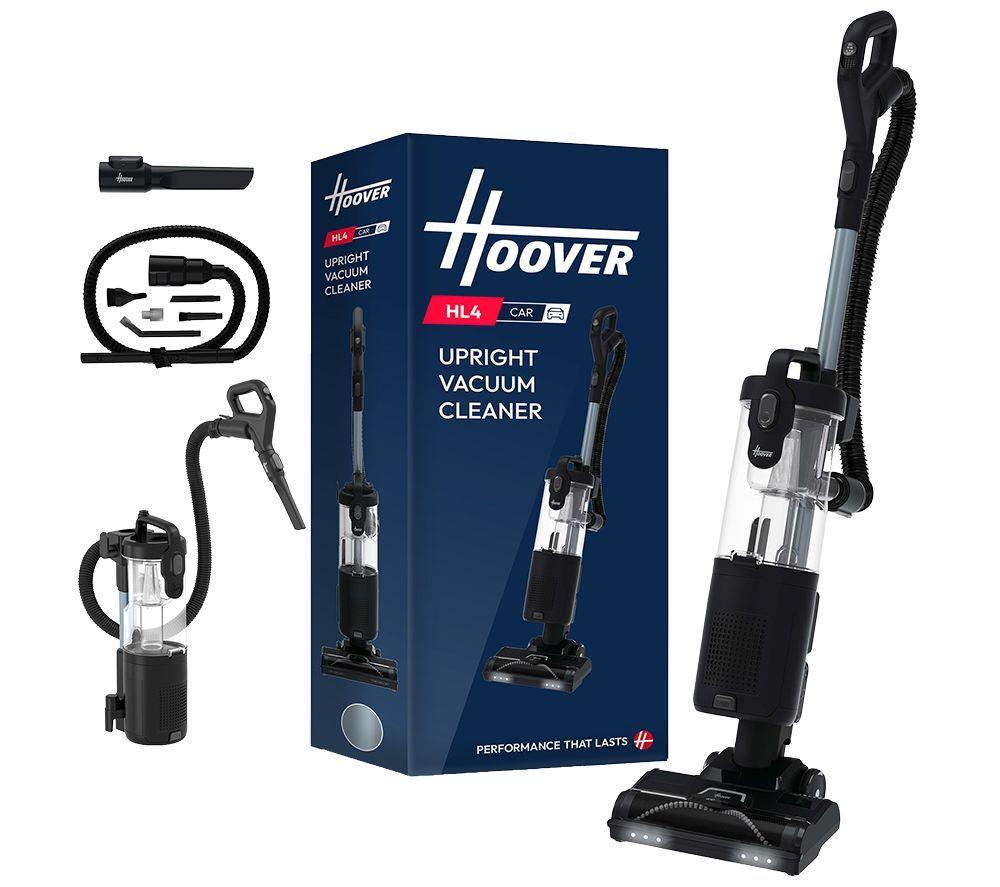 HOOVER Turbo Power HL4 Home & Car HL420HMC Upright Bagless Vacuum Cleaner - Black & Grey image number 2 of 12