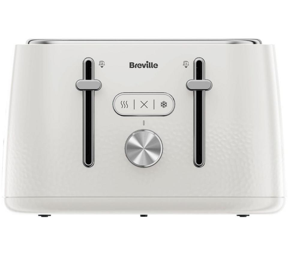 BREVILLE BREVILLE Cobolt VTR066 4-Slice Toaster - White