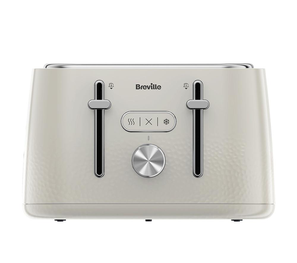 BREVILLE Cobolt VTR044 4-Slice Toaster - Oatmilk