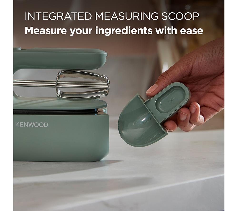 KENWOOD Quickmix Go HMP40.000.GR Hand Mixer - Eucalyptus Green image number 3 of 8