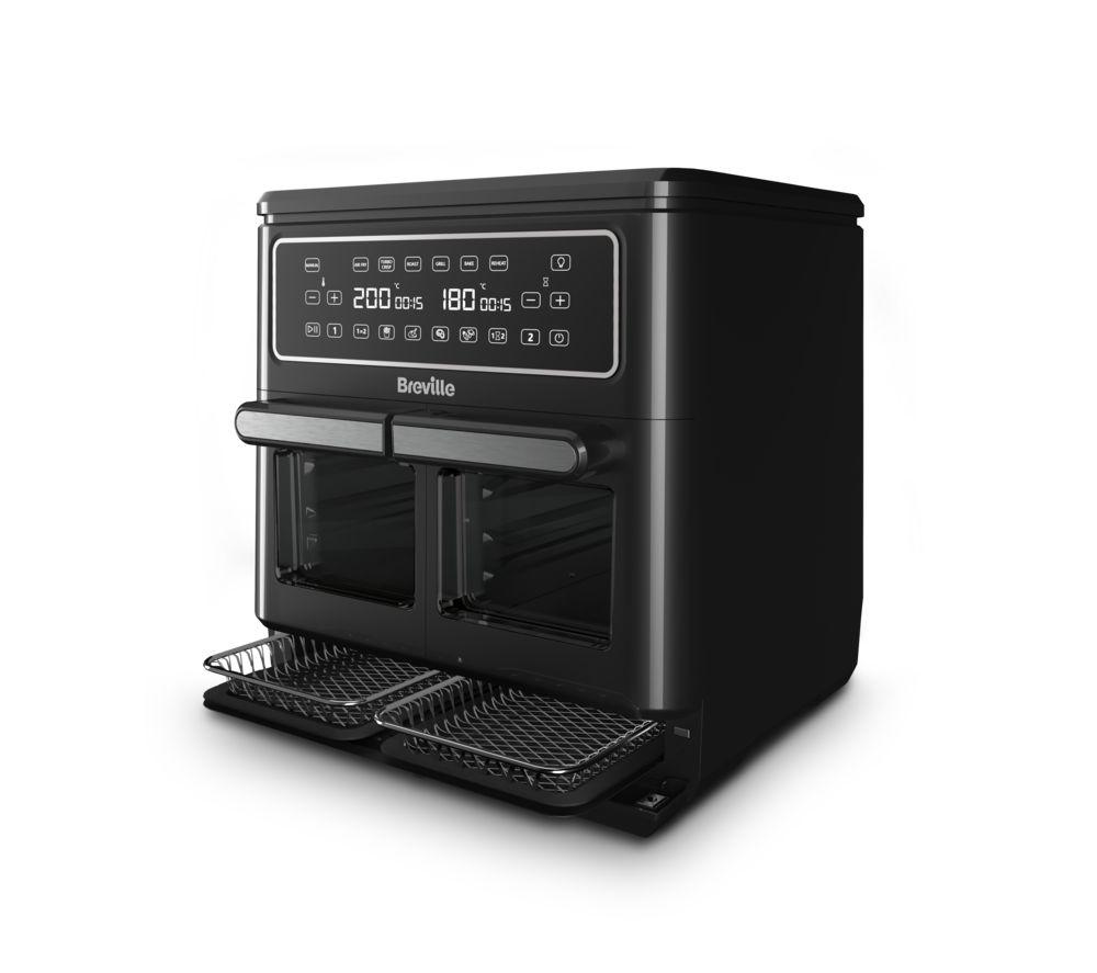 BREVILLE Halo Flexi VDF130 Air Fryer - Black image number 2 of 4