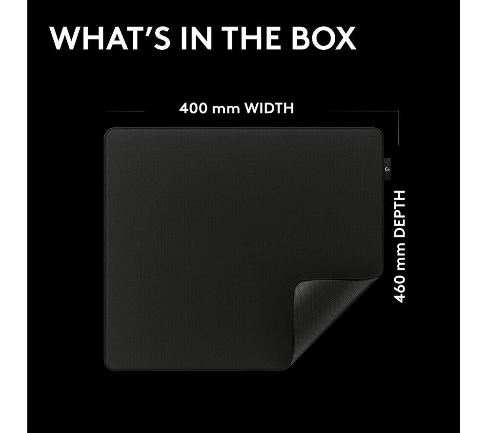 LOGITECH Pro X Control Mouse Mat - Black image number 9 of 9