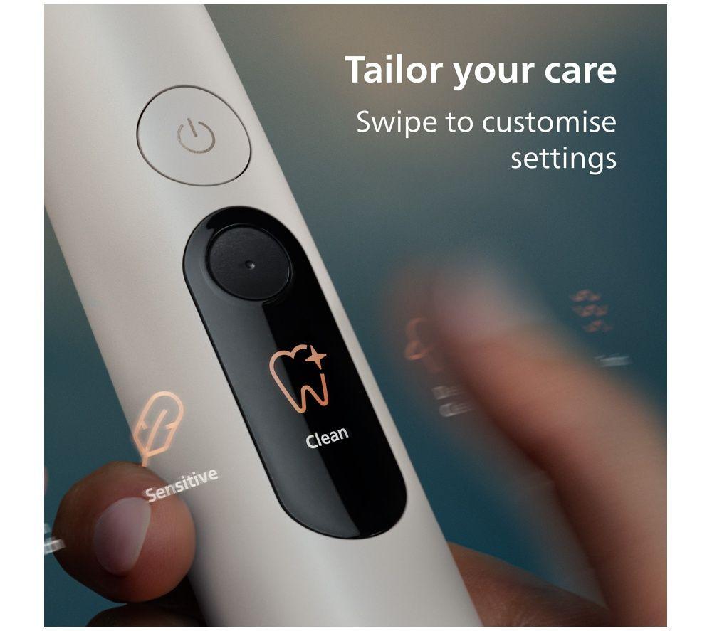 PHILIPS Sonicare Next-Gen DiamondClean Series 8500 HX8513/11 Electric Toothbrush - White image number 3 of 4