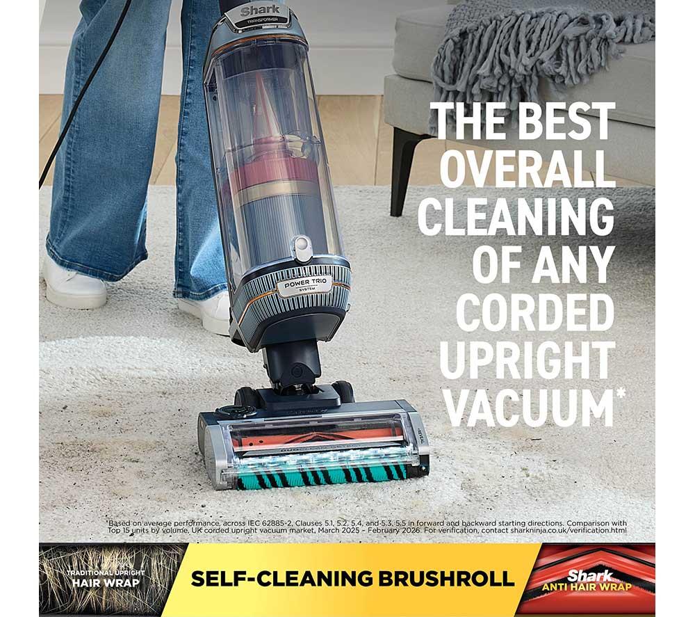 SHARK PowerDetect Transformer LX5000UKT Bagless Upright Vacuum Cleaner - Chimera Blue image number 3 of 10