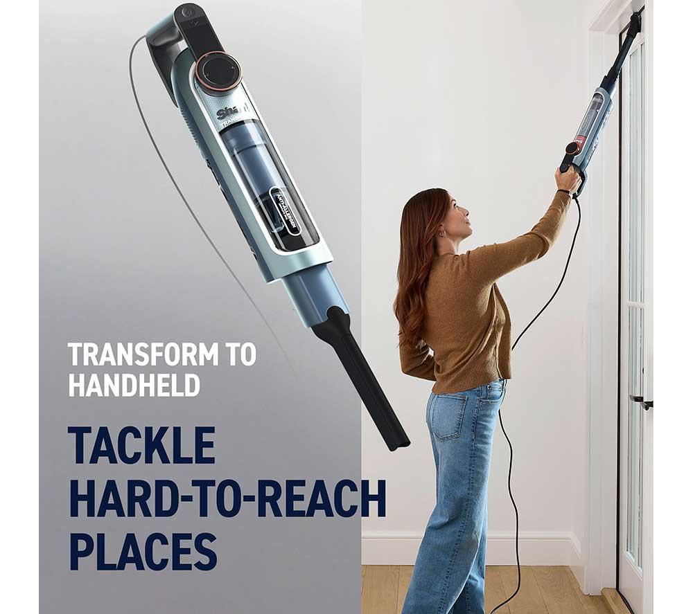 SHARK PowerDetect Transformer LX5000UKT Bagless Upright Vacuum Cleaner - Chimera Blue image number 6 of 10