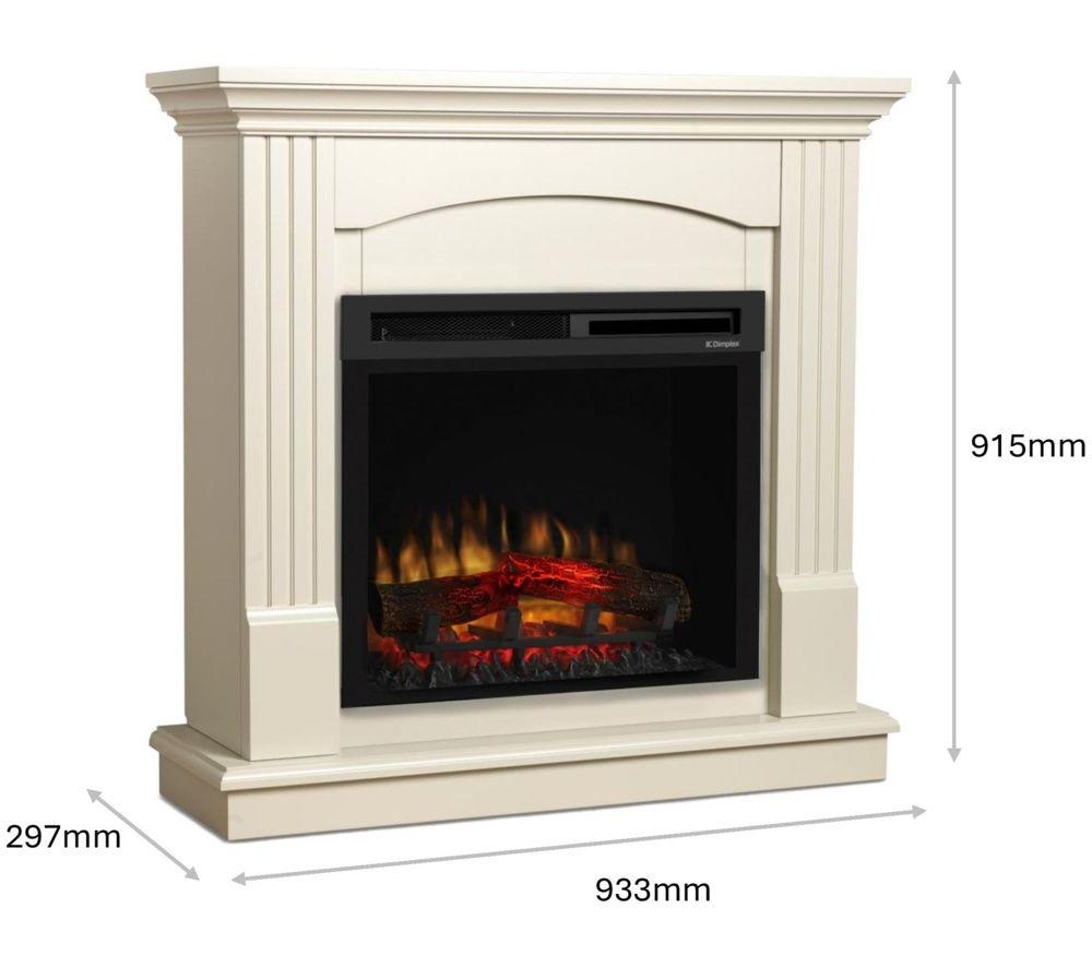 DIMPLEX Chadwick CDW15XHD Electric Fireplace - Sandstone & Black image number 2 of 4