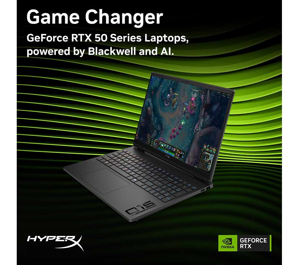 HP HyperX OMEN 15" Gaming Laptop (Intel&reg; Core&trade; Ultra 7, RTX 5060, 512 GB SSD), Gaming Mouse & Wireless Headset Bundle image number 14 of 30