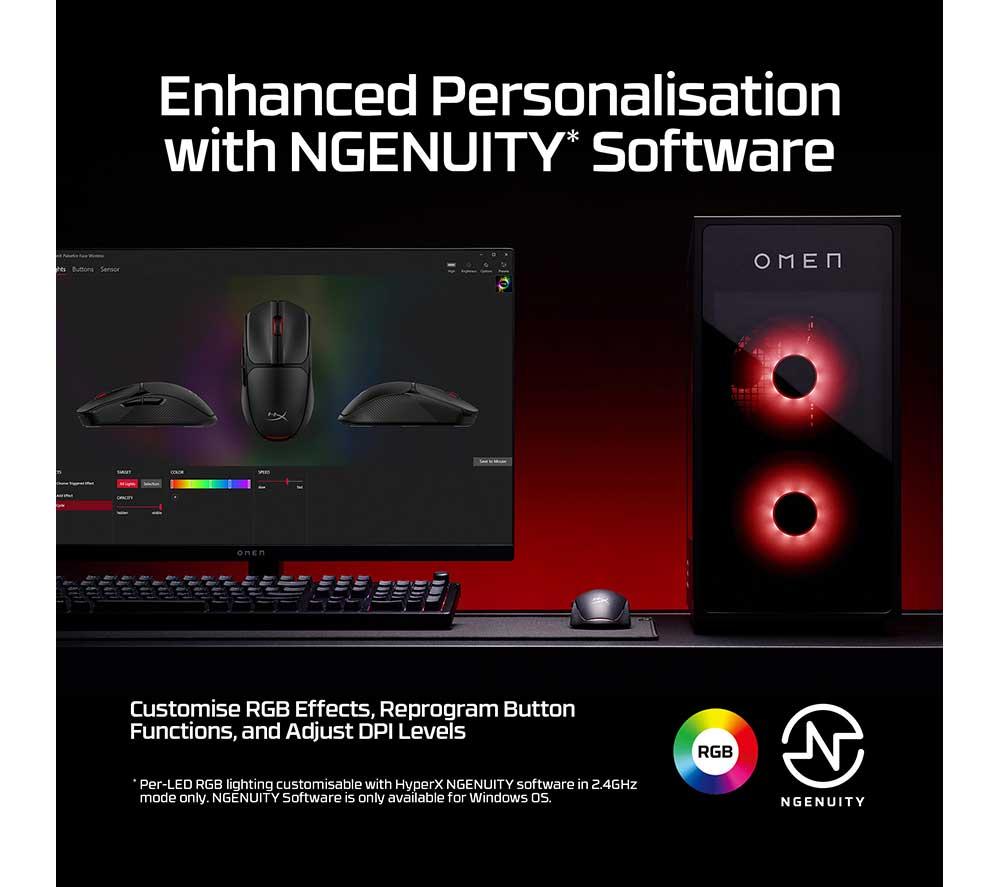 HP HyperX OMEN 15" Gaming Laptop (Intel&reg; Core&trade; Ultra 7, RTX 5060, 512 GB SSD), Gaming Mouse & Wireless Headset Bundle image number 20 of 30