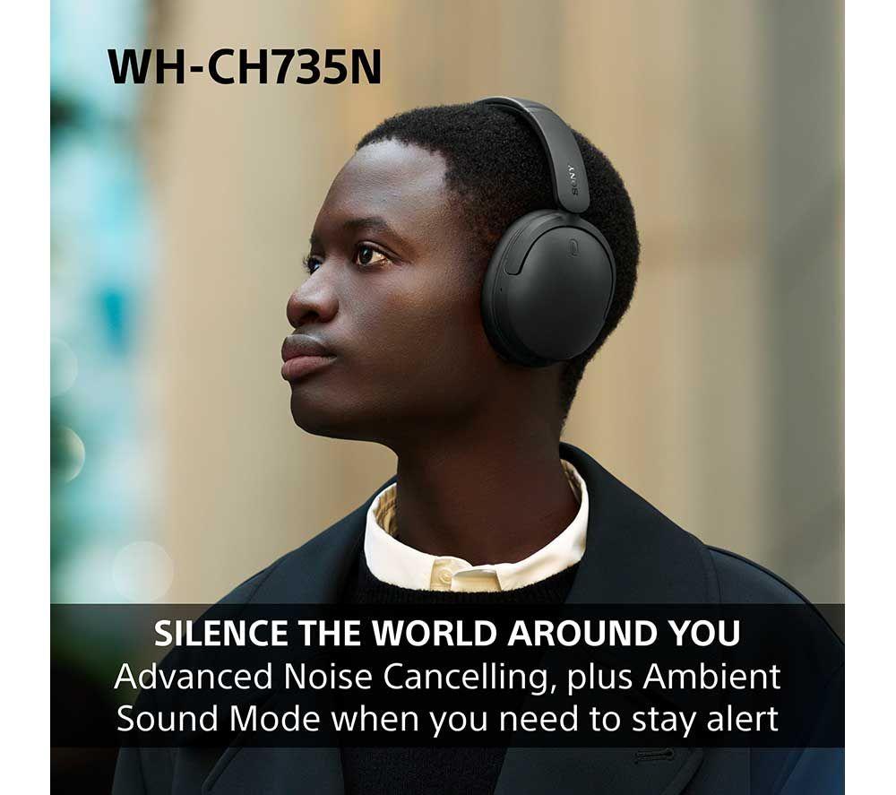 SONY WH-CH730NB Wireless Bluetooth Noise-Cancelling Headphones - Black image number 15 of 16