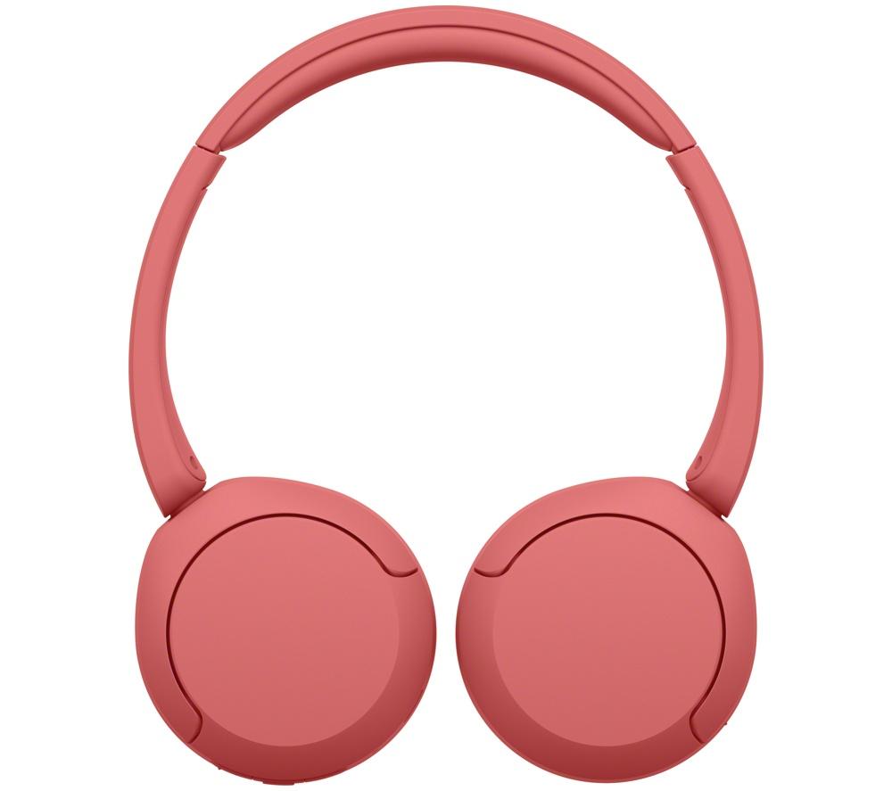 SONY WH-CH535 Wireless Bluetooth Headphones - Coral Red image number 12 of 13