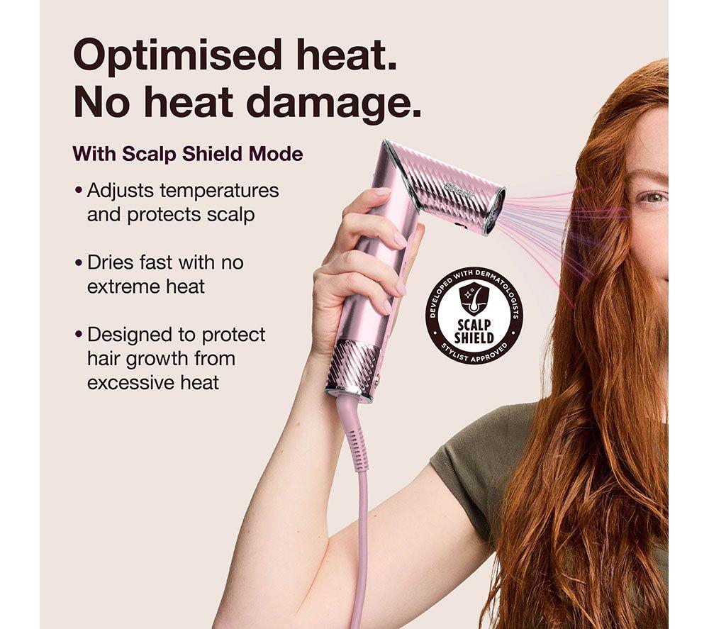 SHARK FlexStyle IonCurl HD850UKPK 3-in-1 Air Styler & Hair Dryer - Pink image number 8 of 15